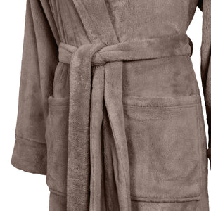 Badjas Linolux Alva Taupe - Fleece