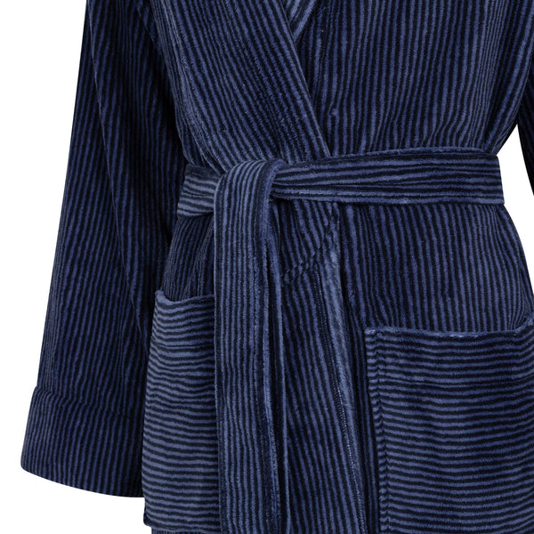 Linolux Badjas Mats  Blue - Fleece