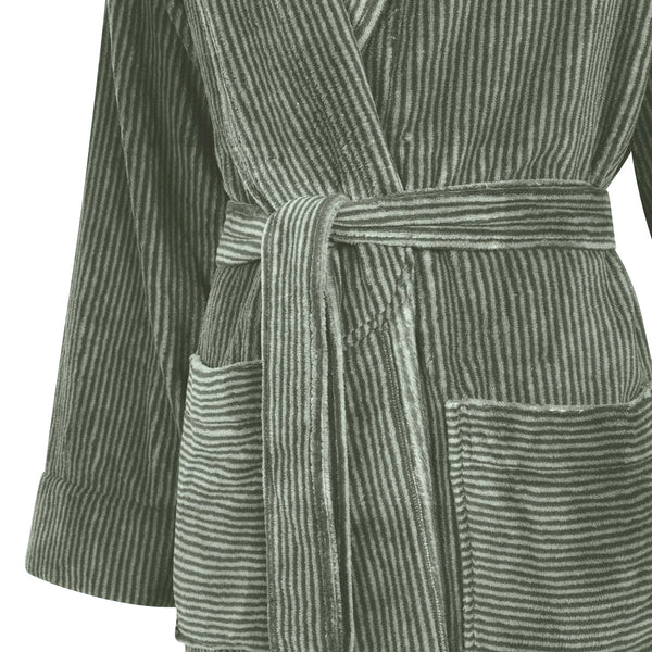 Linolux Badjas Mats Green - Fleece