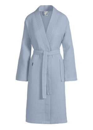 Wafel Badjas Vandyck Biarritz Light Blue