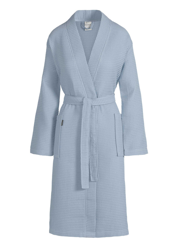 Wafel Badjas Vandyck Biarritz Light Blue