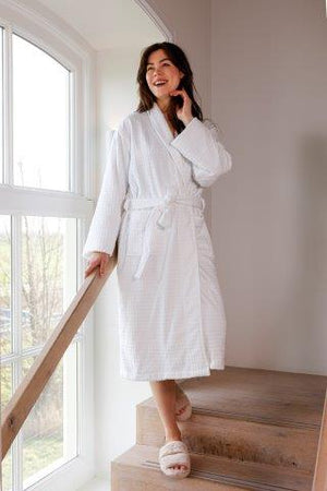 Badjas Linolux Platinium White