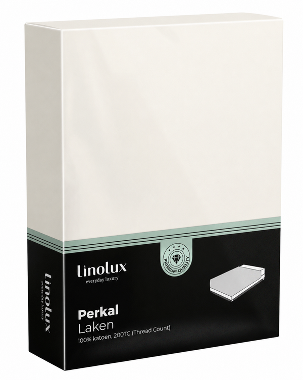 Laken Linolux Perkal Off White