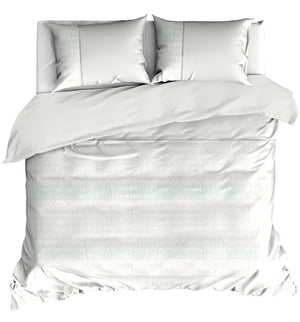 Dekbedovertrek Linolux Crinkle White