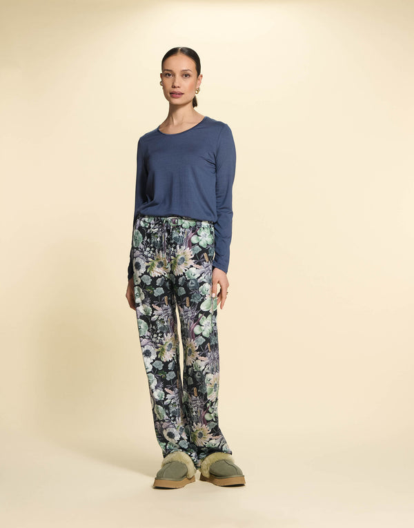 Essenza Top lange mouw Denna Uni Nightshadow Blue