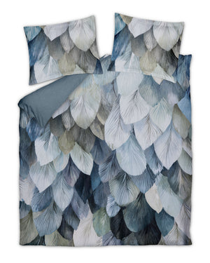 Vandyck Dekbedovertrek Dawnpetal Faded Denim - katoen satijn