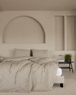 Linolux Dekbedovertrek Salix Taupe