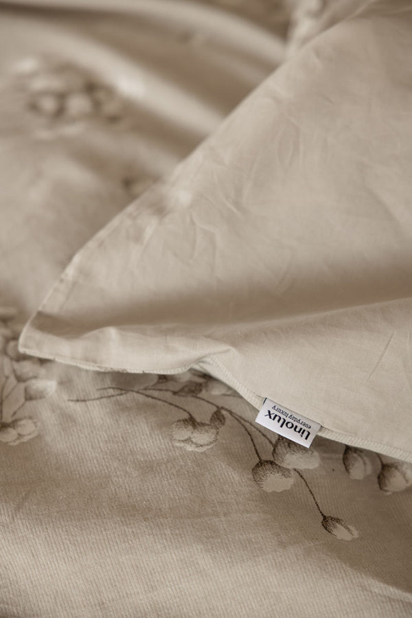 Linolux Dekbedovertrek Salix Taupe