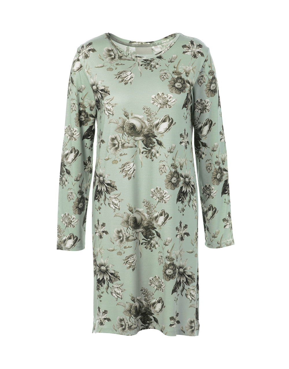 Essenza Nachthemd Lange Mouw Emmy Florean Dusty Teal