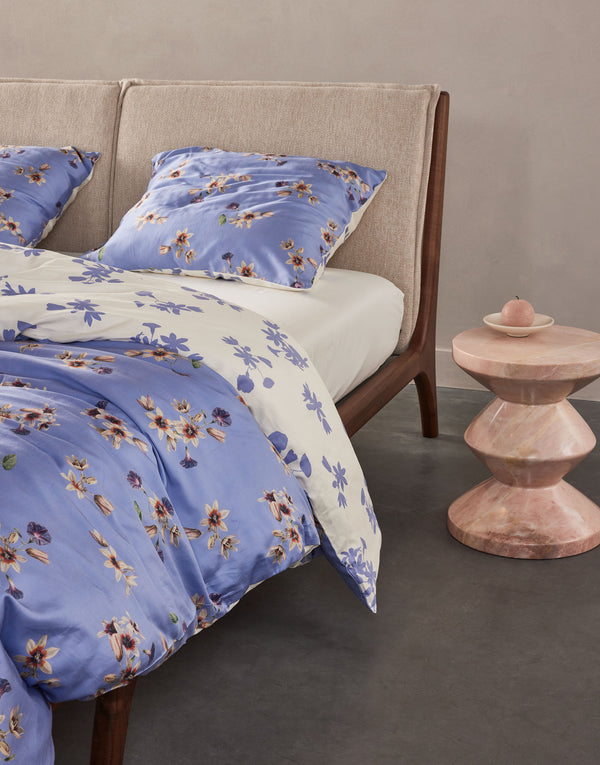 Essenza dekbedovertrek Fiora Lavender Blue- katoen satijn