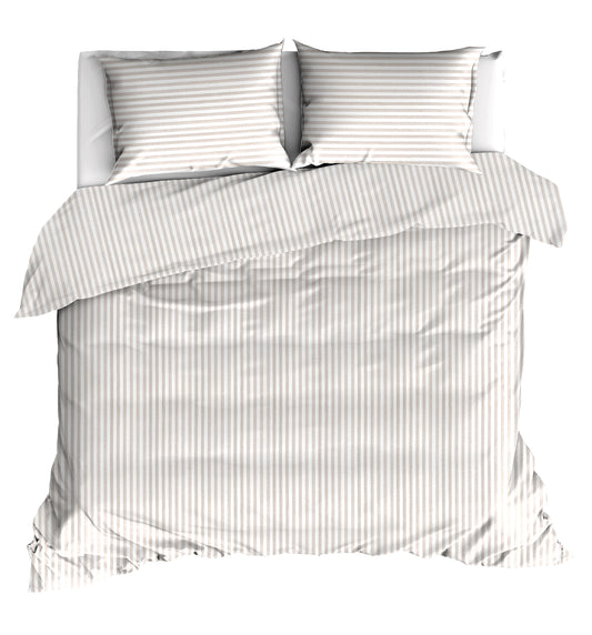 Dekbedovertrek Linolux Fresh Stripe Sand