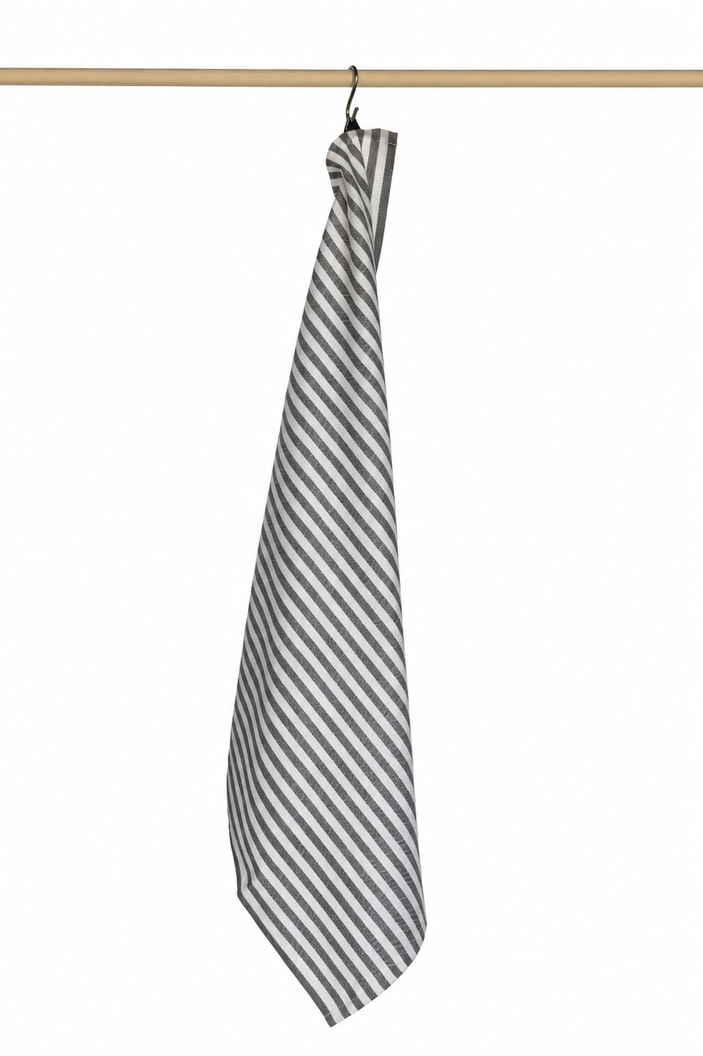 Jorzolino Theedoek Streep Grey 65x65