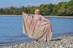 Zusenzomer Hamamdoek Elif Bordeaux