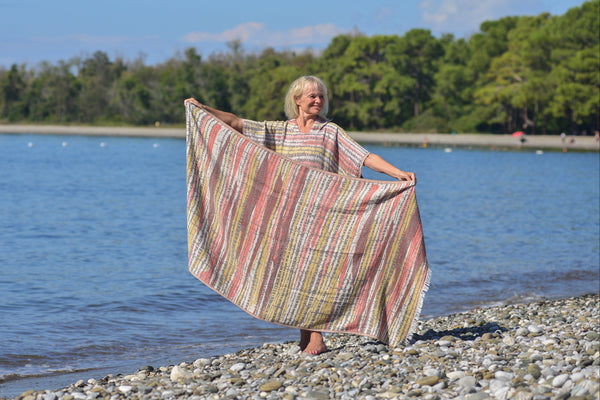 Zusenzomer Hamamdoek Elif Bordeaux