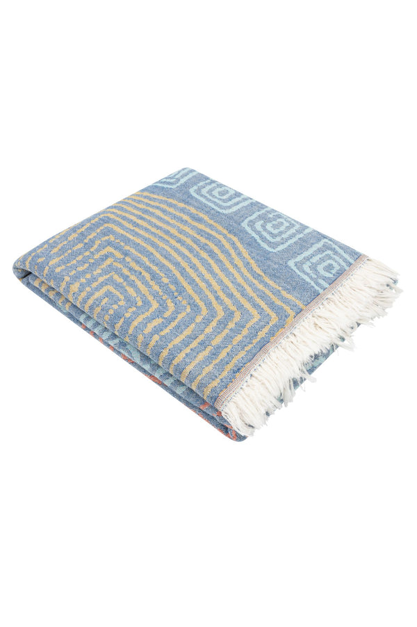 Hamamdoek Zusenzomer Leyla Blue