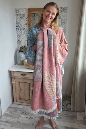 Hamamdoek Zusenzomer Leyla Bordeaux