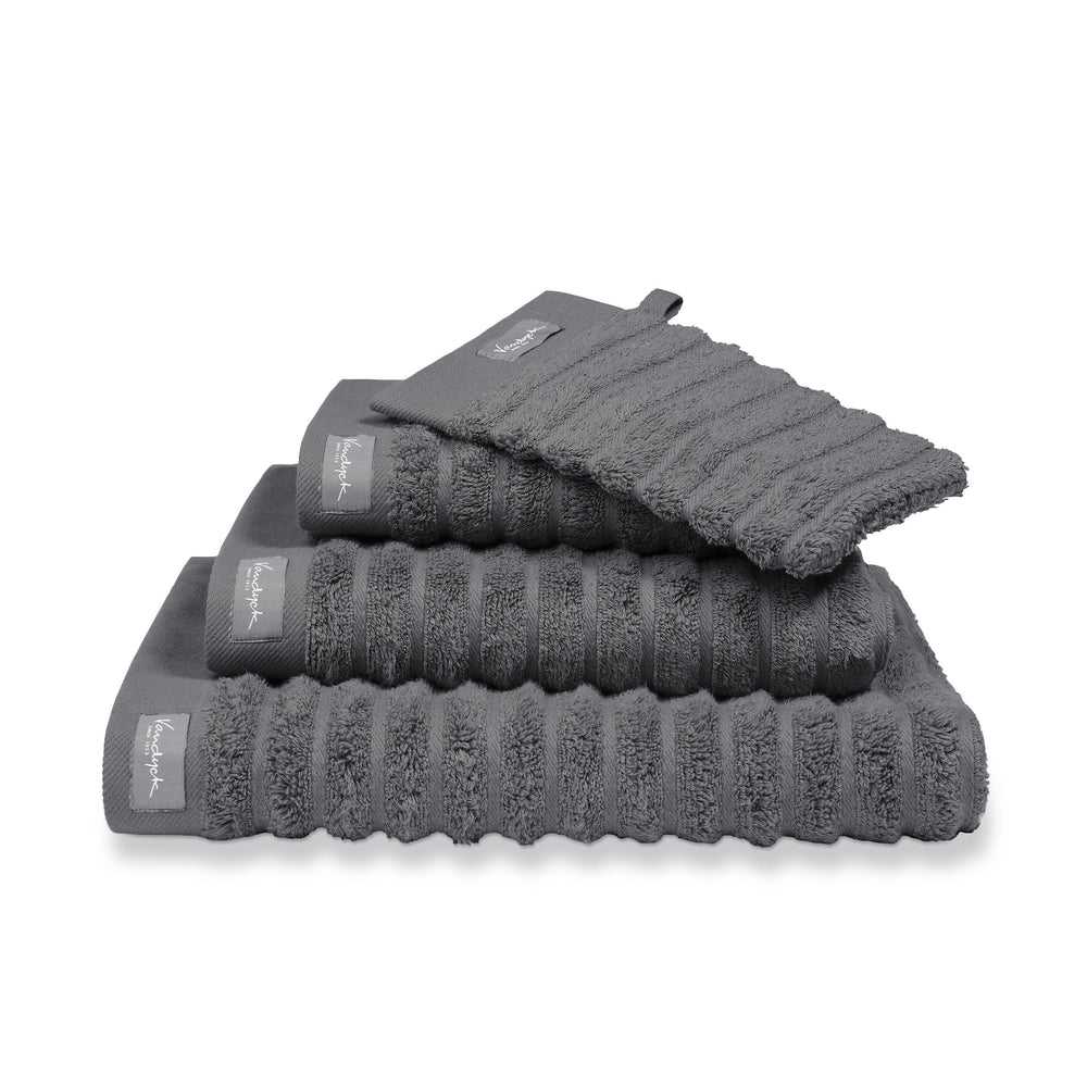 Badtextiel Vandyck Wave Dark Grey