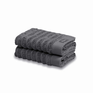 Badtextiel Vandyck Wave Dark Grey