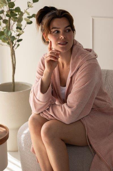 Badjas Linolux Inga Rose