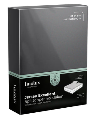 Spittopper Hoeslaken Linolux Jersey Excellent Dark Grey