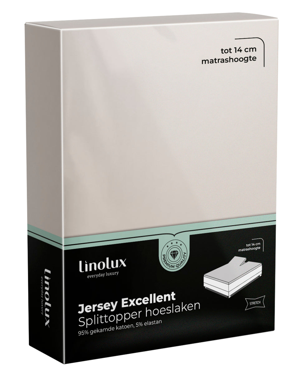 Splittopper Hoeslaken Linolux Excellent Sand