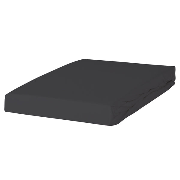 Splittopper Hoeslaken Linolux Jersey Dark Grey