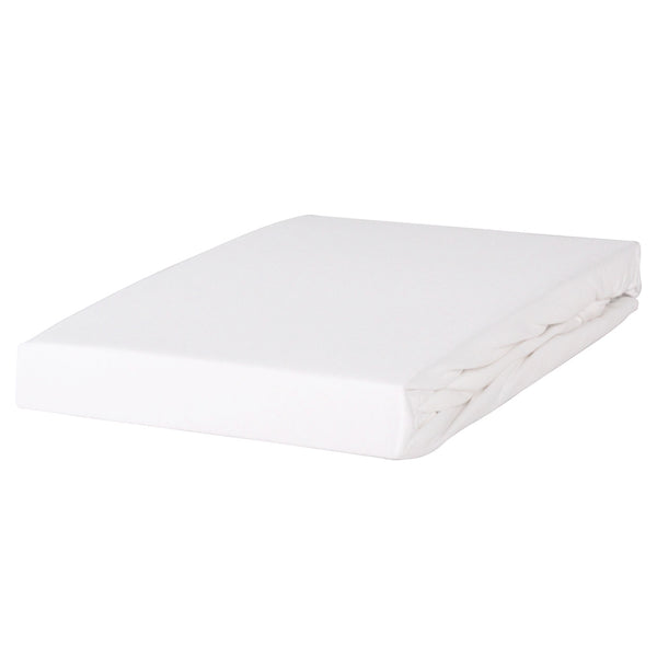 Splittopper Hoeslaken Linolux Jersey White