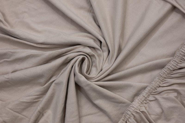 Splittopper Hoeslaken Linolux Jersey Stone