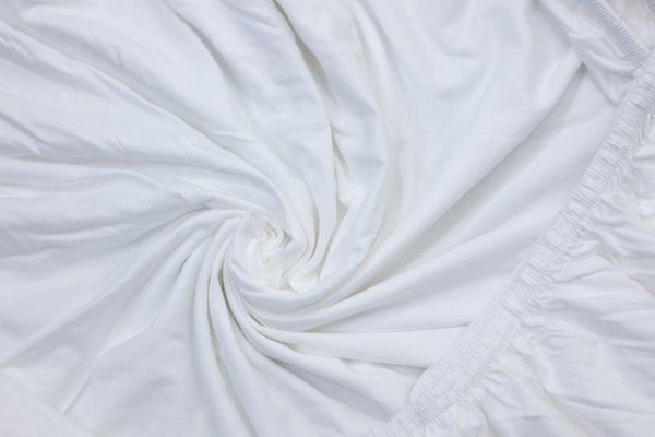 Splittopper Hoeslaken Linolux Jersey White