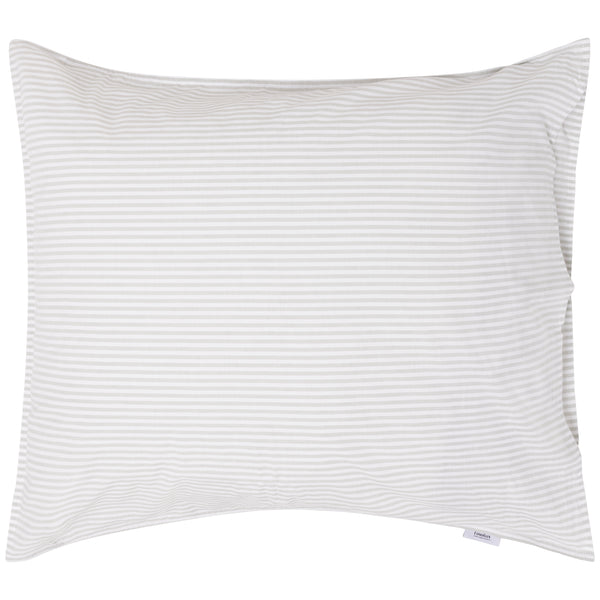 Kussensloop Linolux Fresh Stripe Mineral Green 60x70