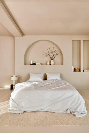 Dekbedovertrek Linolux Fresh Stripe Mineral Green