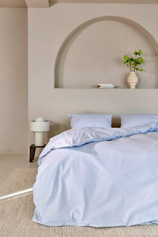 Dekbedovertrek Linolux Fresh Stripe Blue