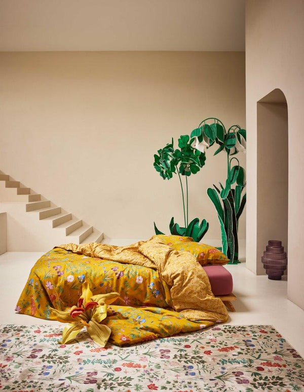 Essenza dekbedovertrek Marigold Flower Ochre