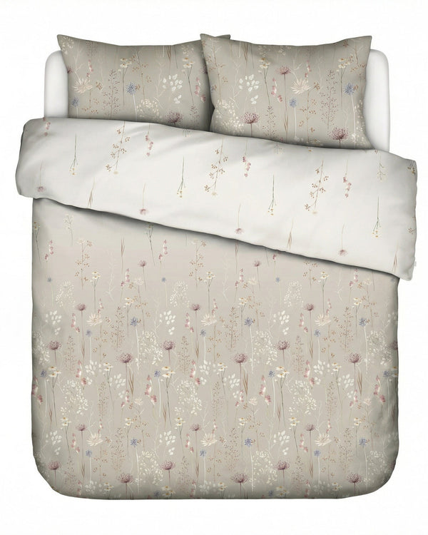 Linolux Dekbedovertrek Meadow Flowers Multi - katoen satijn 300TC
