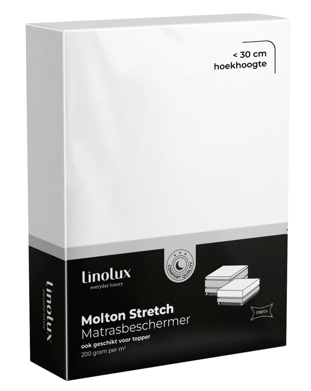 Molton Hoeslaken Linolux Stretch Basic
