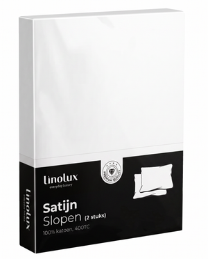 Linolux Kussensloop satijn 400 count
