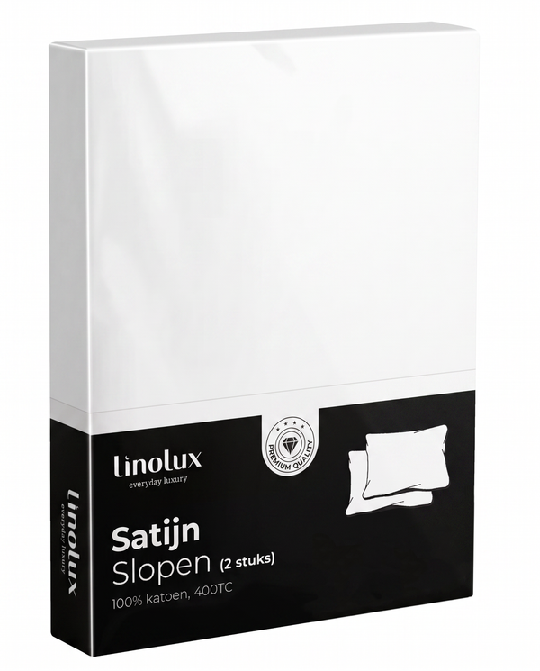 Linolux Kussensloop satijn 400 count