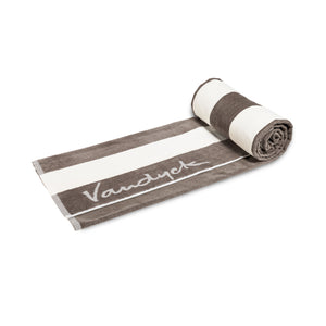 Vandyck Strandlaken Palma Urban Taupe 100x200