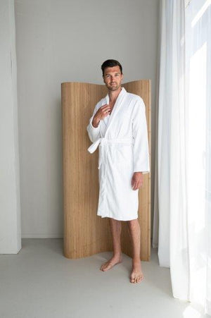 Badjas Linolux Platinium White
