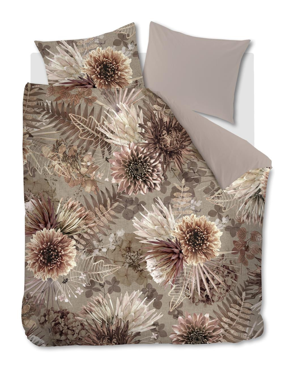 Dekbedovertrek Riviera Maison Protea Sand