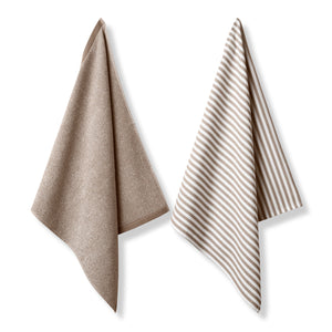 Vandyck Pure Kitchen Keukenset | Keuken- & Theedoek Cafe Au Lait