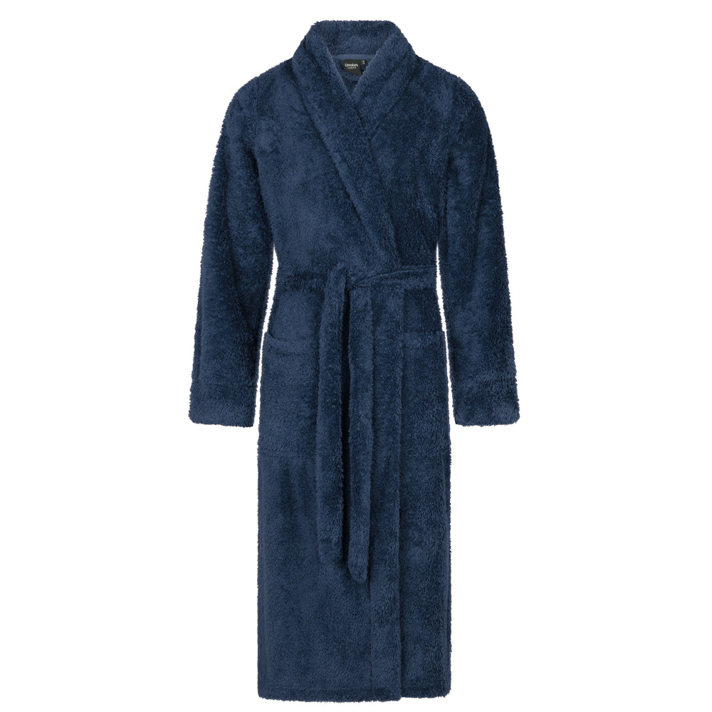 Linolux Badjas Noah Denim - Fleece