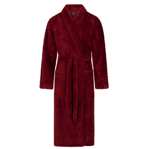 Linolux Badjas Noah Burgundy - Fleece
