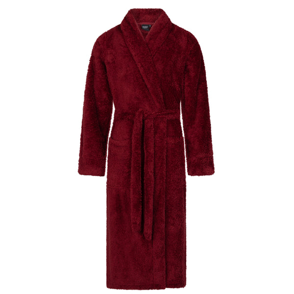 Linolux Badjas Noah Burgundy - Fleece