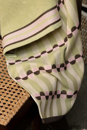 Return to Sender Keukendoek Ana Sage Green GOTS