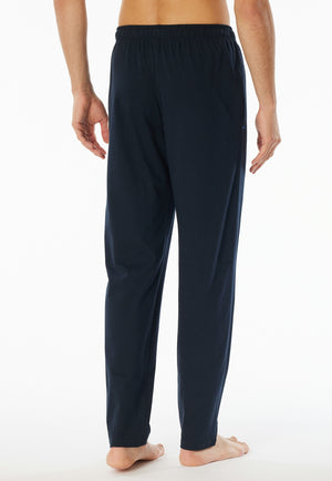 Schiesser Pantalon lang 182185 Donker Blauw