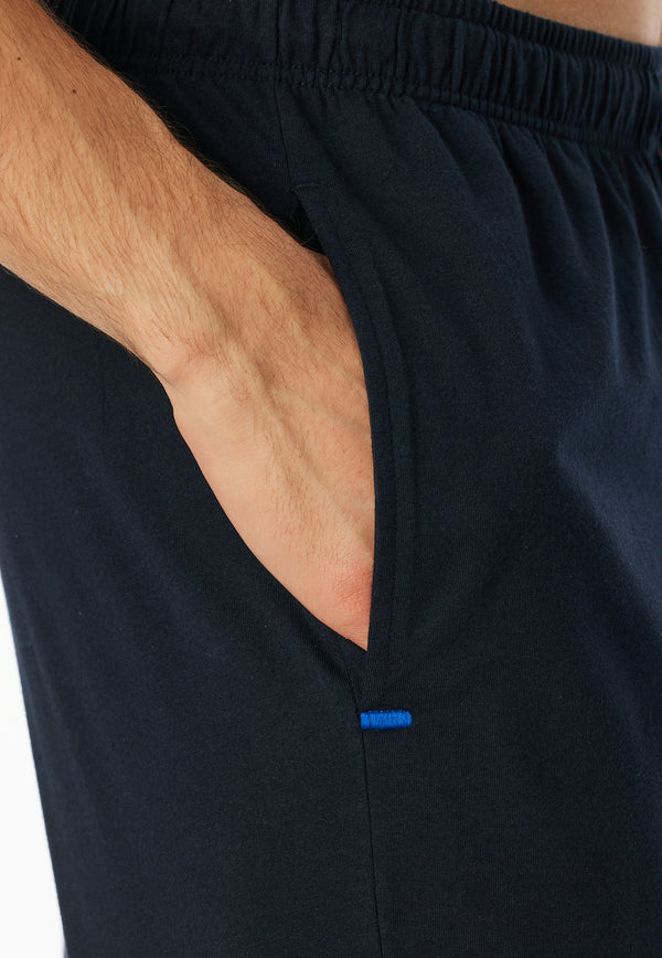 Schiesser Pantalon lang 182185 Donker Blauw