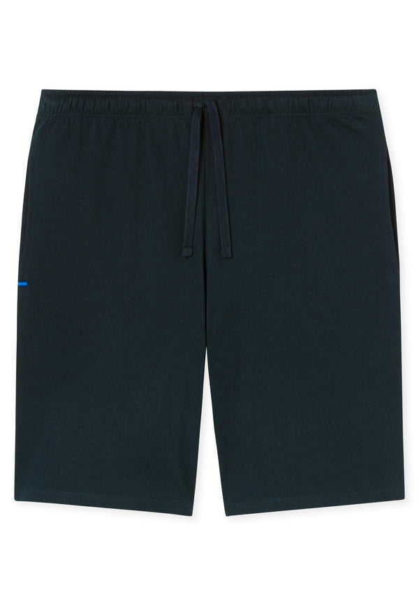 Schiesser Pantalon kort 182186 Donker Blauw