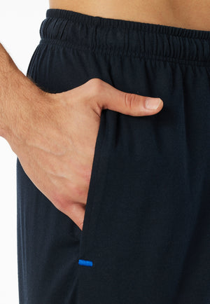 Schiesser Pantalon kort 182186 Donker Blauw