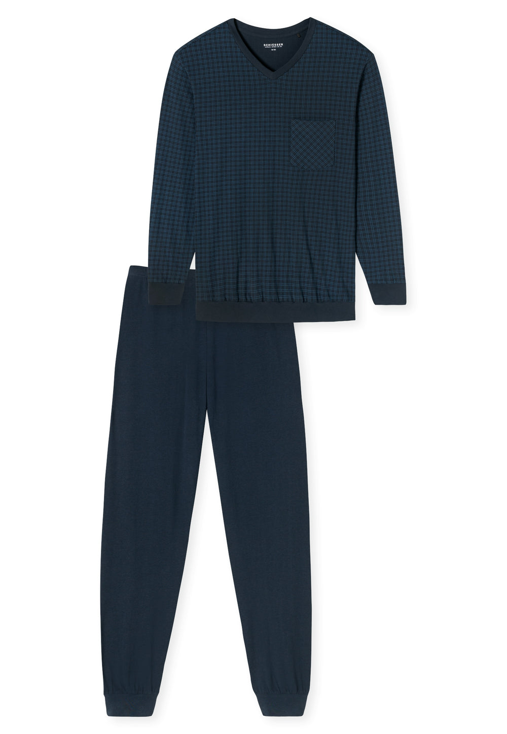 Schiesser Pyjama 182194 Nightblue